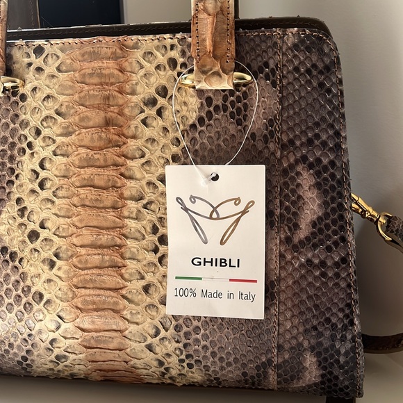 Genuine Python Handbag - Picture 3 of 8